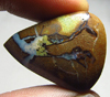 Australian Koroit Boulder Opal Free Form Cabochon Huge Size - 21x27 mm